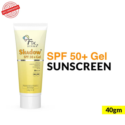 Fixderma Skincare Shadow Sunscreen For Oily Skin Spf 50+ Gel - Acne Prone